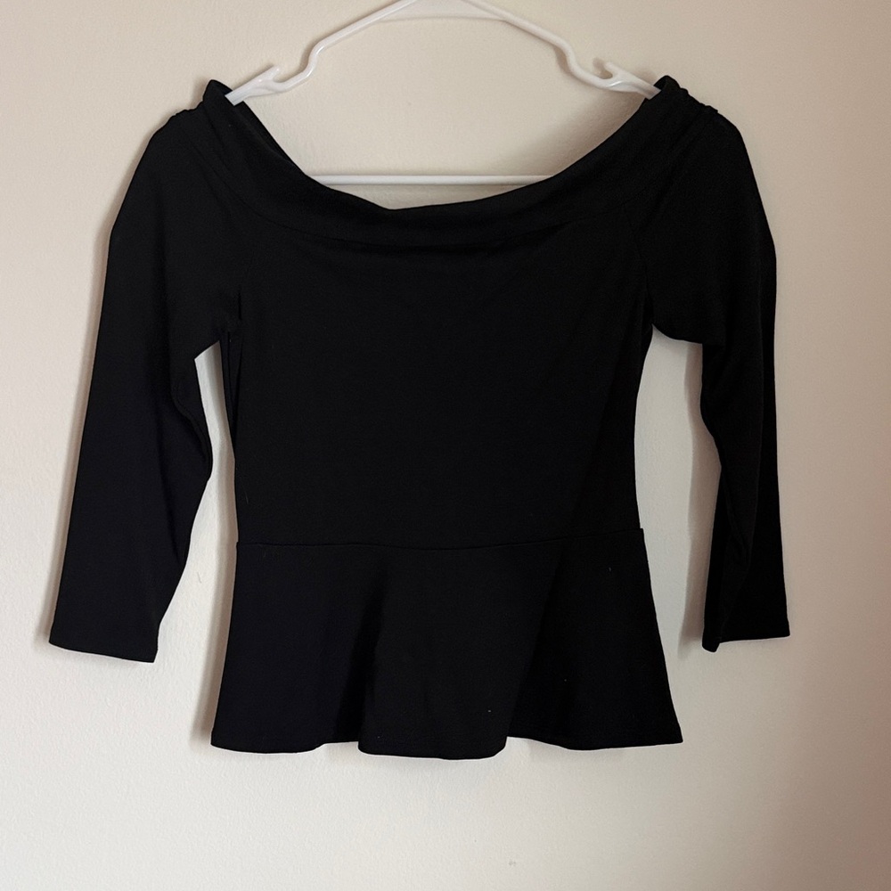 Elegant Black Women's Top